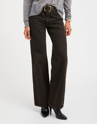 Wide-Leg Jeans Low Rise Baggy