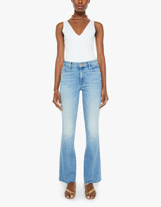 Mid-Rise Flare-Leg Jeans The Weekender Fray