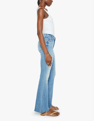 Mid-Rise Flare-Leg Jeans The Weekender Fray