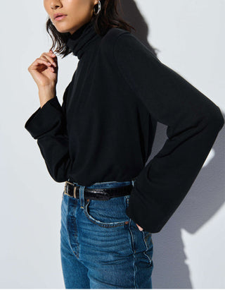 Longsleeve Neo Mock mit Rollkragen