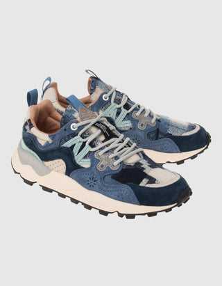 Veloursleder-Sneaker Yamano 3 im Patchwork-Design