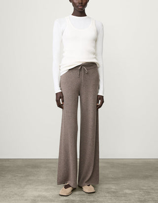 Wide-Leg Kaschmir-Hose Sofi