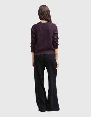 Kaschmir-Pullover Mable mit Rundhalsausschnitt