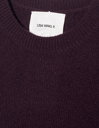 Kaschmir-Pullover Mable mit Rundhalsausschnitt