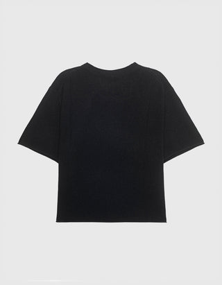 Kurzarm-Kaschmir-Pullover Cila