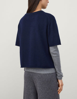 Kaschmir Kurzarm Shirt Cila