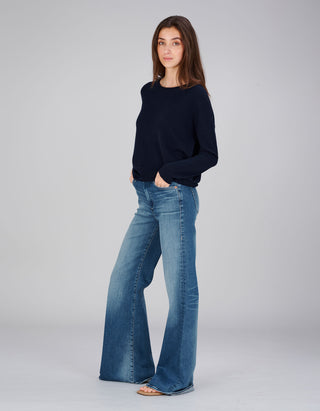 Kaschmir-Pullover Dea mit Rundhalsausschnitt