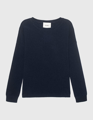 Kaschmir-Pullover Dea mit Rundhalsausschnitt