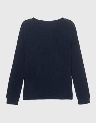 Kaschmir-Pullover Dea mit Rundhalsausschnitt