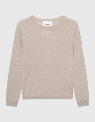 Kaschmir-Pullover Dea mit Rundhalsausschnitt