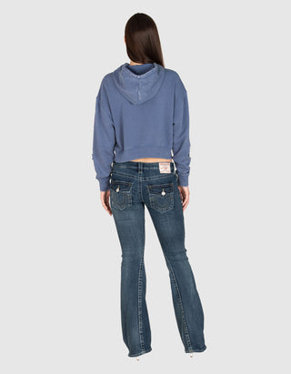 Low-Rise Flare-Leg Jeans Joey