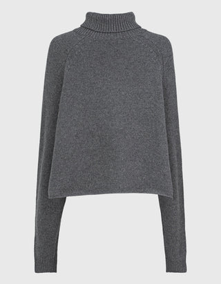 Oversize Kaschmir-Rollkragenpullover Cathie