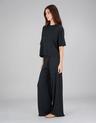 Wide-Leg Hose Aina mit Kaschmir-Anteil