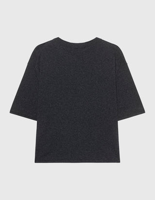 Kurzarm Baumwolle-Kaschmir Shirt Rubie