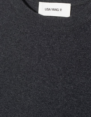 Kurzarm Baumwolle-Kaschmir Shirt Rubie