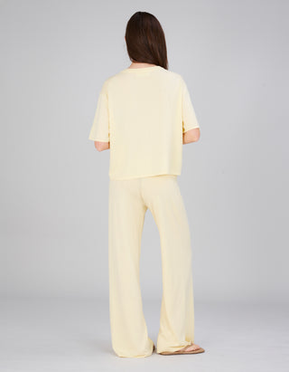 Wide-Leg Hose Aina mit Kaschmir-Anteil