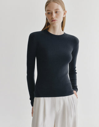 Feinstrick-Pullover Vivian mit Kaschmir-Anteil