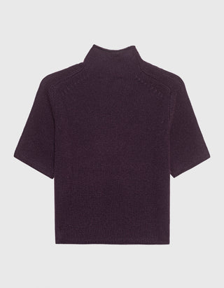 Kurzarm-Kaschmir-Pullover Fride