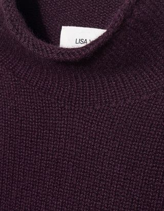 Kurzarm-Kaschmir-Pullover Fride