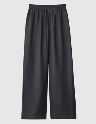 Wide-Leg Seiden-Hose