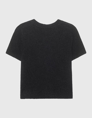 Kaschmir-Seide Kurzarm Pullover Siona