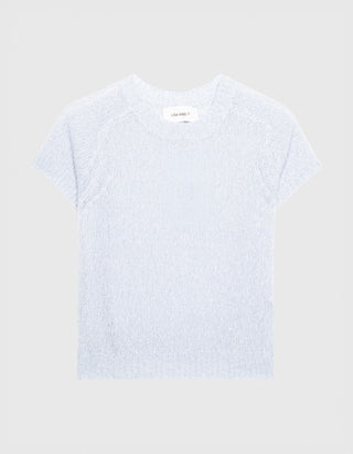 Kaschmir-Seide Kurzarm Pullover Siona