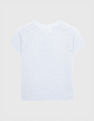 Kaschmir-Seide Kurzarm Pullover Siona
