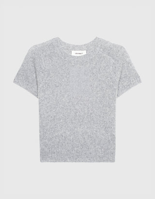Kaschmir-Seide Kurzarm Pullover Siona