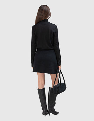 Feinstrick-Kaschmir Rollkragen-Pullover Danetta