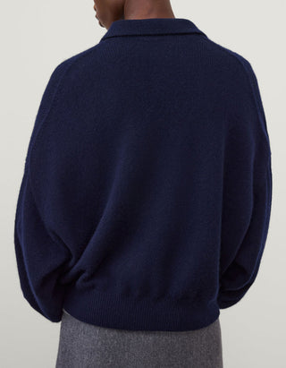 Kaschmir Pullover Etta mit Polokragen