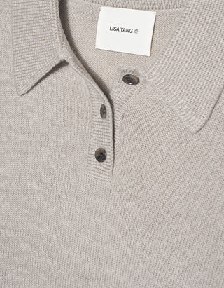 Kaschmir Pullover Etta mit Polokragen