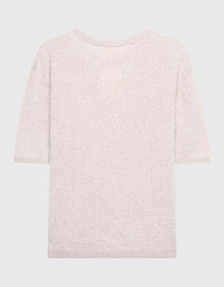 Fuzzy Kaschmir-Kurzarm-Pullover Maren