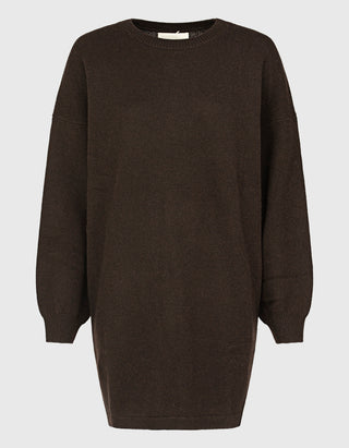 Oversize Kaschmir-Kleid Laken