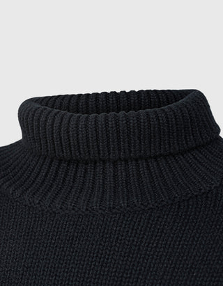 Kaschmir-Rollkragenpullover Tiona mit Cut-Out
