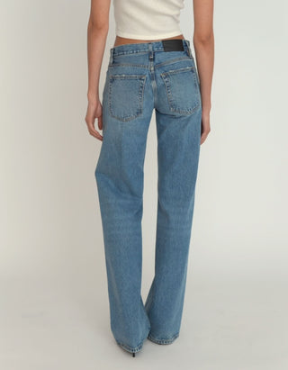 Low Rise Wide-Leg Jeans The Gray