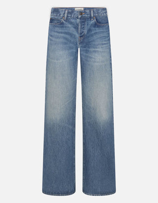 Low Rise Wide-Leg Jeans The Gray