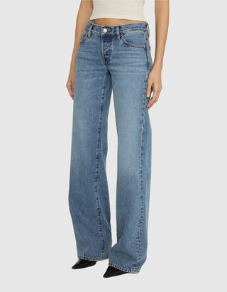 Low Rise Wide-Leg Jeans The Gray