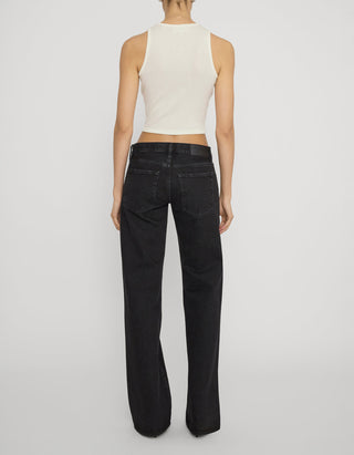 Low Rise Wide-Leg Jeans The Gray
