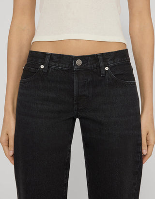 Low Rise Wide-Leg Jeans The Gray