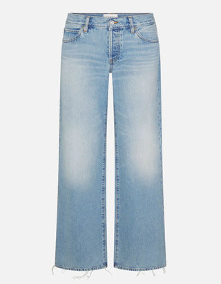 Low Rise Wide-Leg Jeans The Gray
