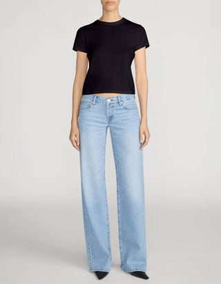 Low Rise Wide-Leg Jeans The Gray
