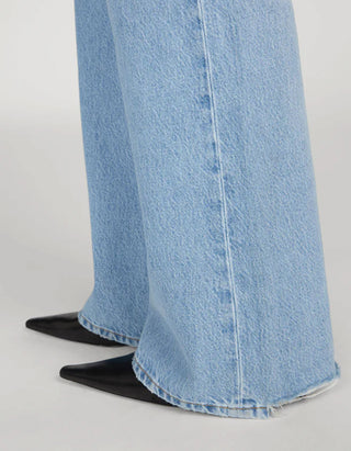 Low Rise Wide-Leg Jeans The Gray