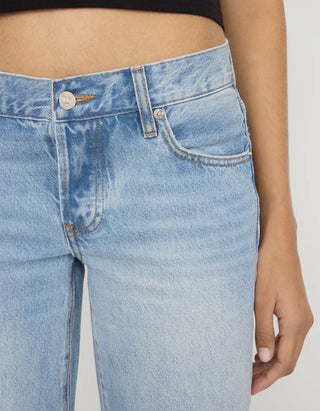 Low Rise Wide-Leg Jeans The Gray