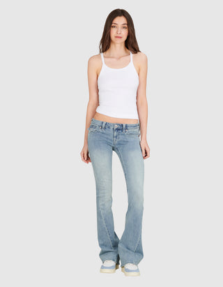 Low-Rise Flare-Leg Jeans Joey