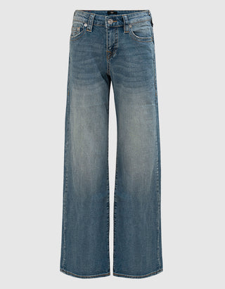 Washed-Out Baggy-Jeans Bobbi