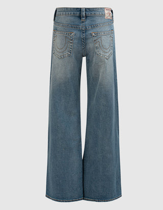 Washed-Out Baggy-Jeans Bobbi