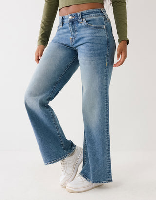 Washed-Out Baggy-Jeans Bobbi