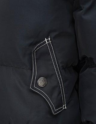 Cropped Puffer-Jacke