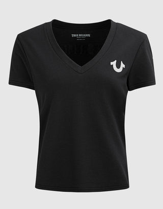 T-Shirt Crystal mit Strasssteinen