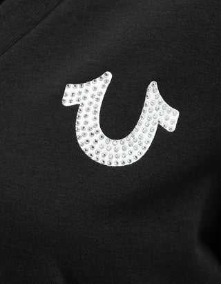 T-Shirt Crystal mit Strasssteinen